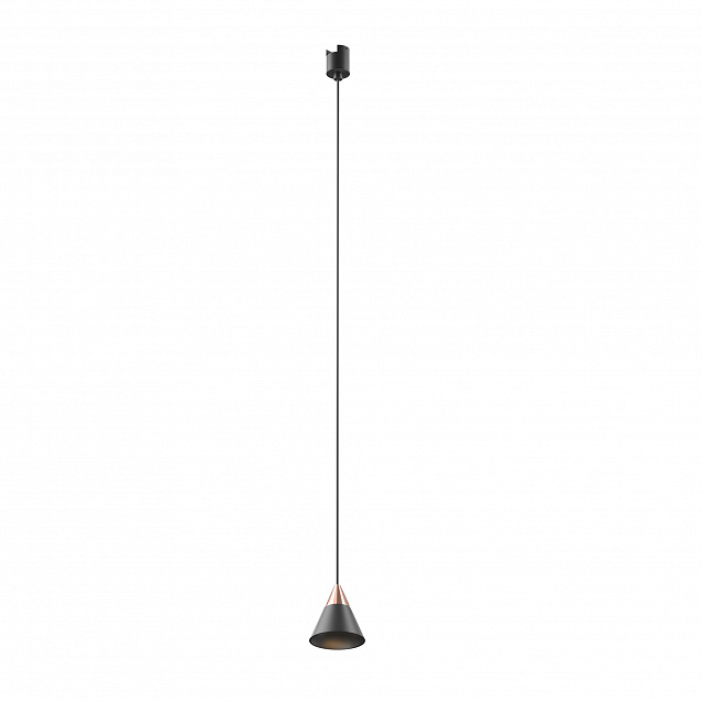 Трековый подвесной светильник Technical TR166-1-7W3K-M-B